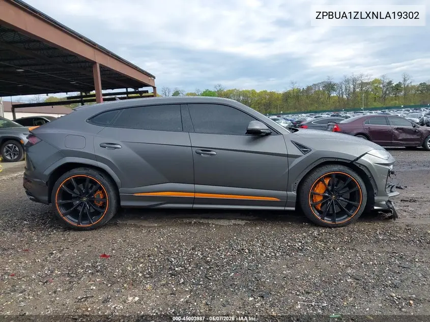 2022 Lamborghini Urus Graphite Capsule/Pearl Capsule VIN: ZPBUA1ZLXNLA19302 Lot: 45003987