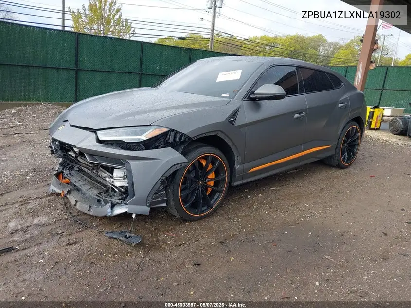 2022 Lamborghini Urus Graphite Capsule/Pearl Capsule VIN: ZPBUA1ZLXNLA19302 Lot: 45003987