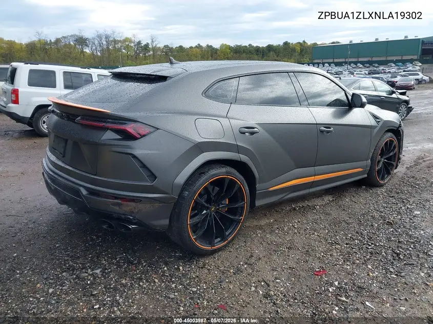 2022 Lamborghini Urus Graphite Capsule/Pearl Capsule VIN: ZPBUA1ZLXNLA19302 Lot: 45003987