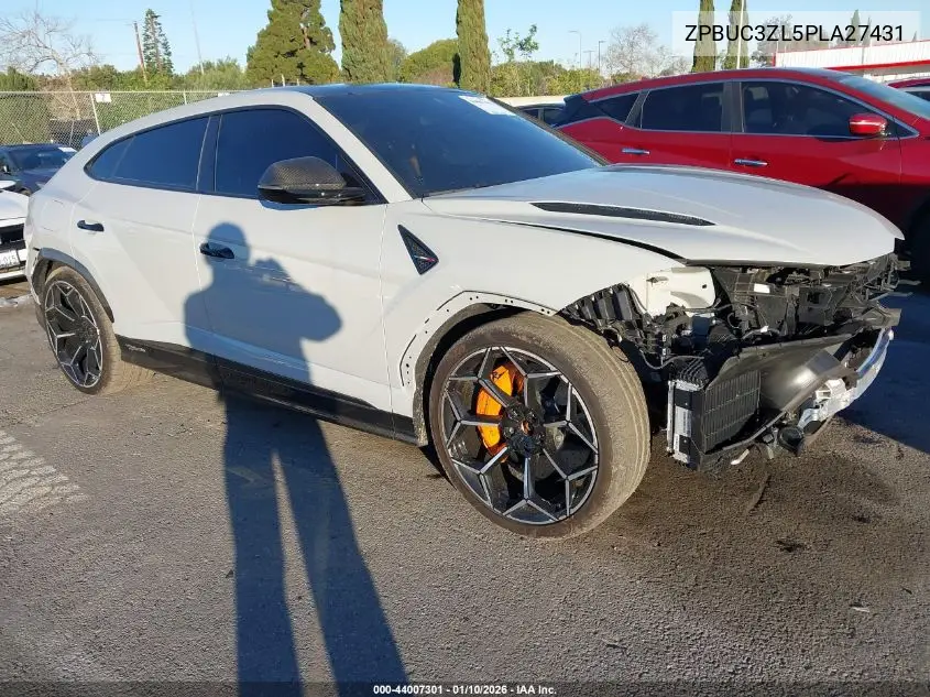 2023 Lamborghini Urus Performante VIN: ZPBUC3ZL5PLA27431 Lot: 44007301