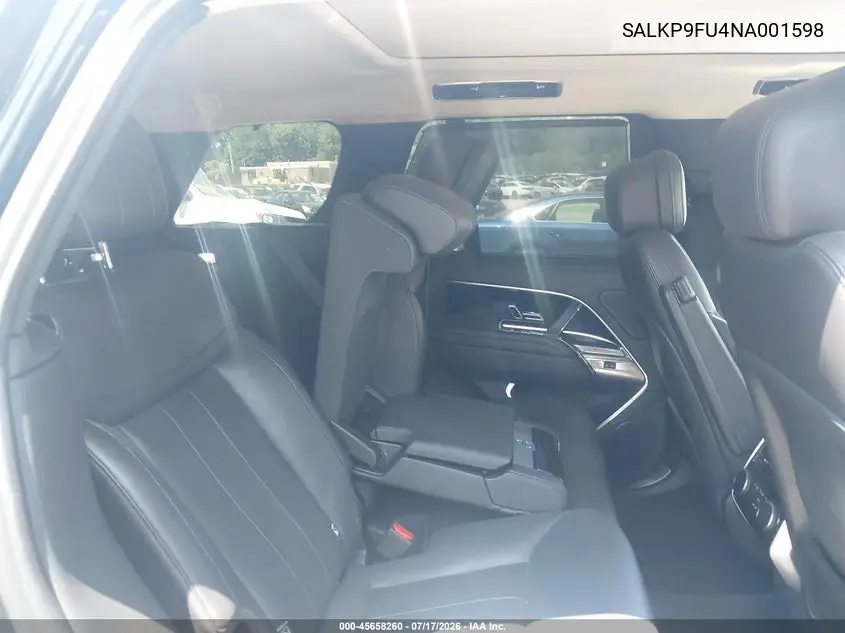 2022 Land Rover New Range Rover P400 Se VIN: SALKP9FU4NA001598 Lot: 45658260