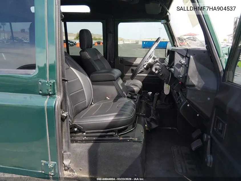 1991 Land Rover Defender VIN: SALLDHMF7HA904537 Lot: 44644804