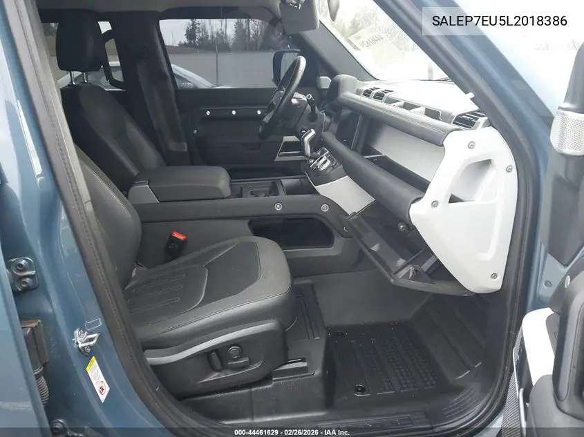 2020 Land Rover Defender 110 Se VIN: SALEP7EU5L2018386 Lot: 44461629