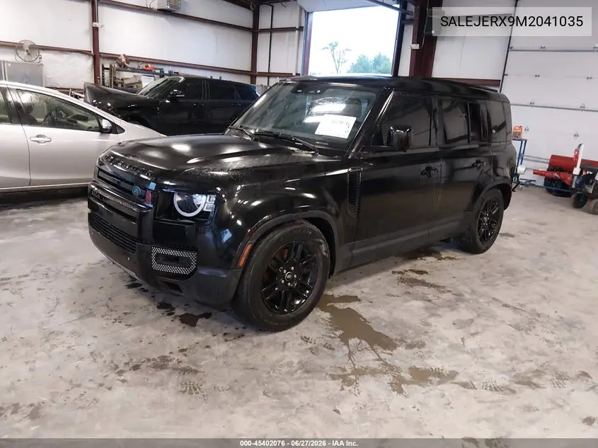 2021 Land Rover Defender 110 S VIN: SALEJERX9M2041035 Lot: 45402076