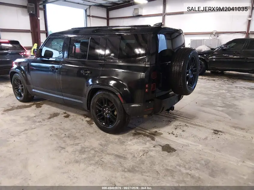 2021 Land Rover Defender 110 S VIN: SALEJERX9M2041035 Lot: 45402076