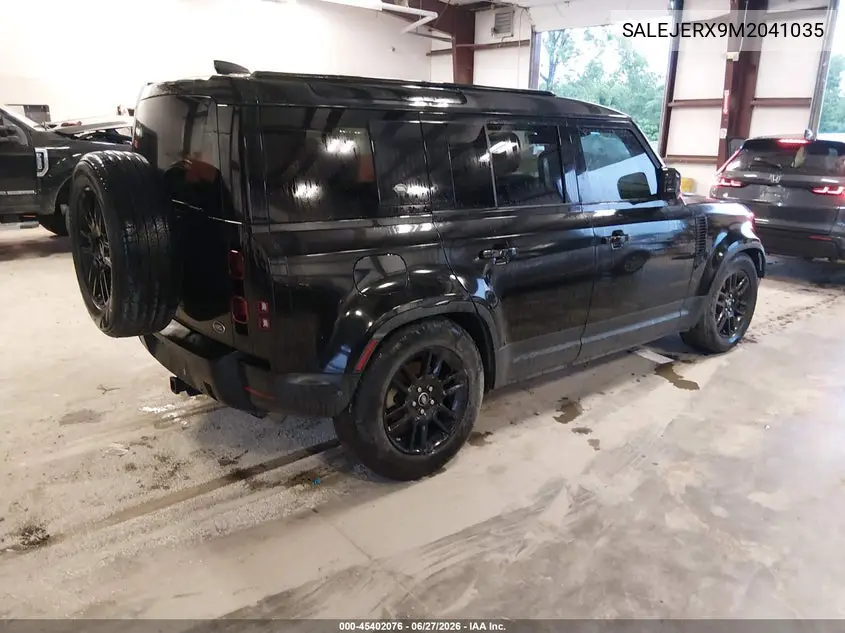 2021 Land Rover Defender 110 S VIN: SALEJERX9M2041035 Lot: 45402076