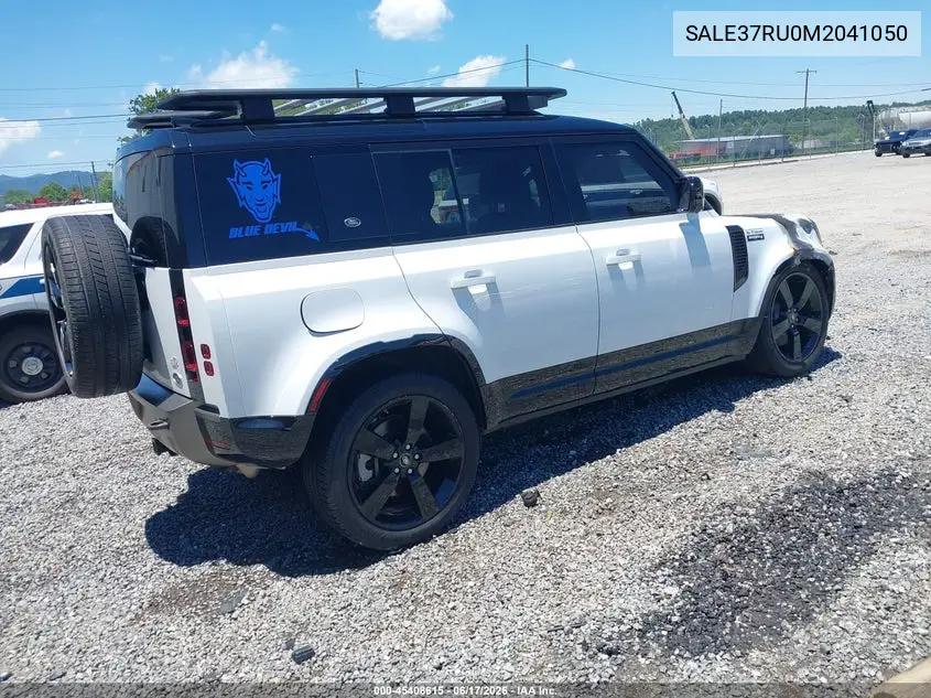 2021 Land Rover Defender 110 X-Dynamic Hse VIN: SALE37RU0M2041050 Lot: 45408615