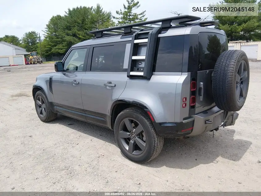 2021 Land Rover Defender 110 X-Dynamic Hse VIN: SALE3ERU9M2045148 Lot: 45495392