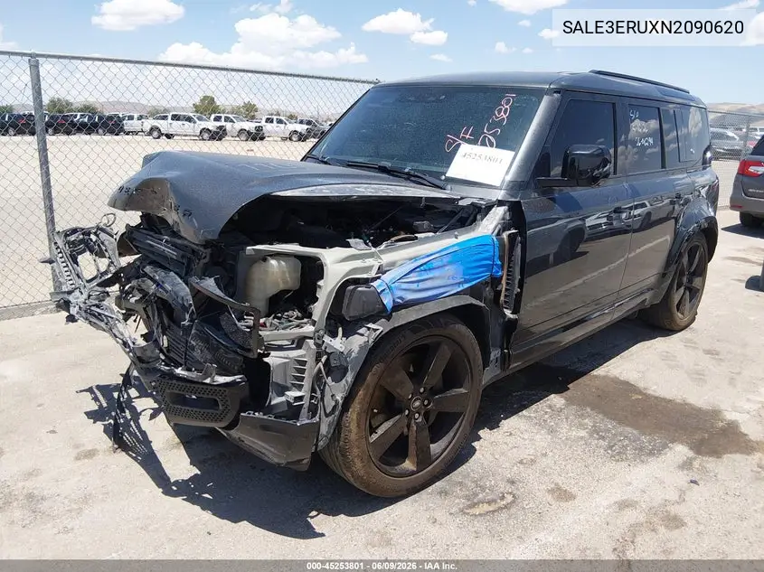 2022 Land Rover Defender 110 X-Dynamic Hse VIN: SALE3ERUXN2090620 Lot: 45253801
