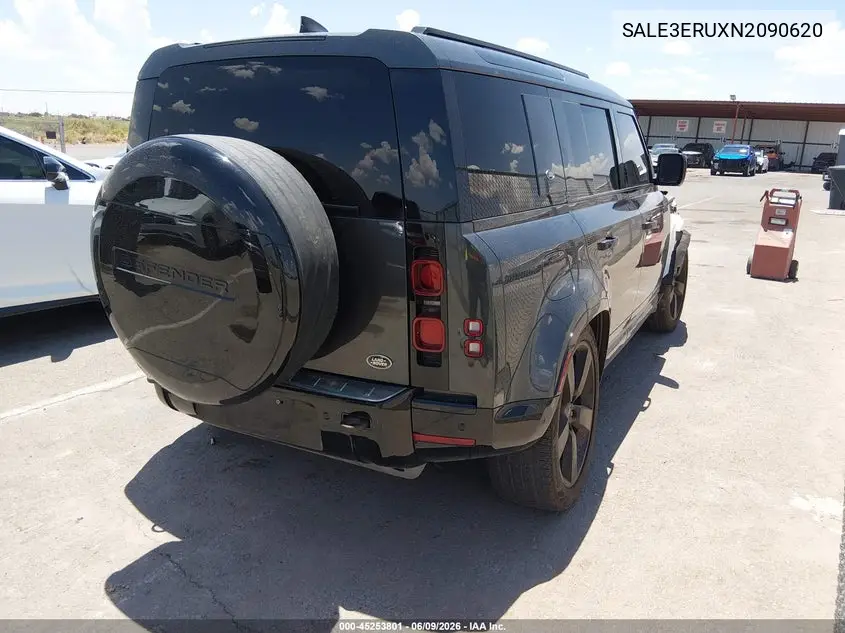 2022 Land Rover Defender 110 X-Dynamic Hse VIN: SALE3ERUXN2090620 Lot: 45253801