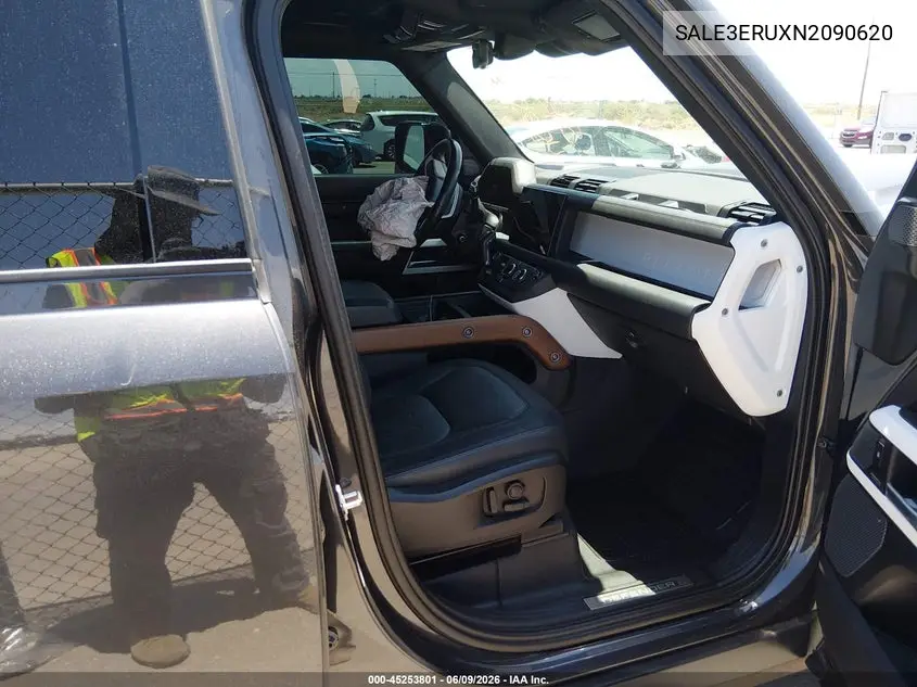 2022 Land Rover Defender 110 X-Dynamic Hse VIN: SALE3ERUXN2090620 Lot: 45253801