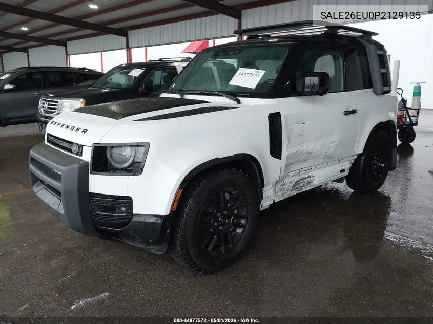 2023 Land Rover Defender 90 X-Dynamic Se VIN: SALE26EU0P2129135 Lot: 44977572