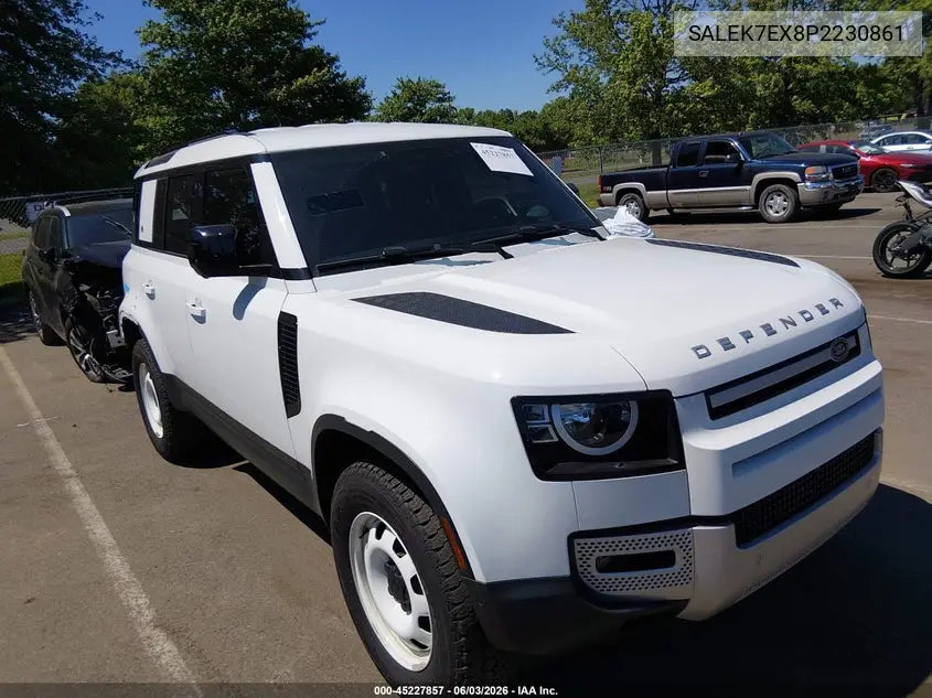 2023 Land Rover Defender 110 Standard VIN: SALEK7EX8P2230861 Lot: 45227857