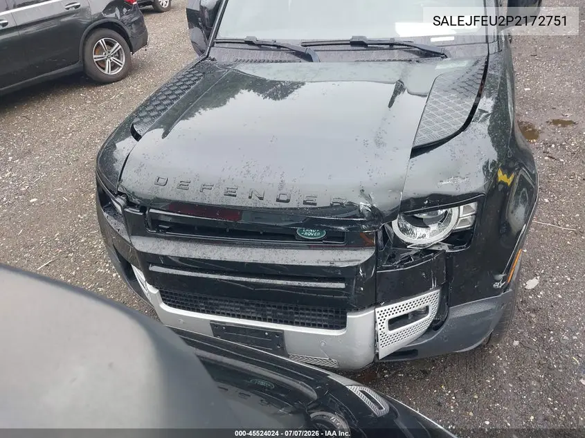 2023 Land Rover Defender 130 S VIN: SALEJFEU2P2172751 Lot: 45524024