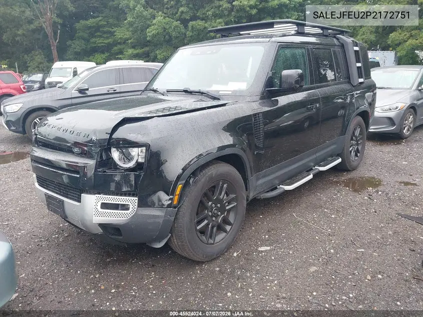 2023 Land Rover Defender 130 S VIN: SALEJFEU2P2172751 Lot: 45524024