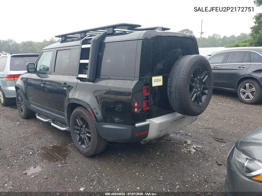 2023 Land Rover Defender 130 S VIN: SALEJFEU2P2172751 Lot: 45524024