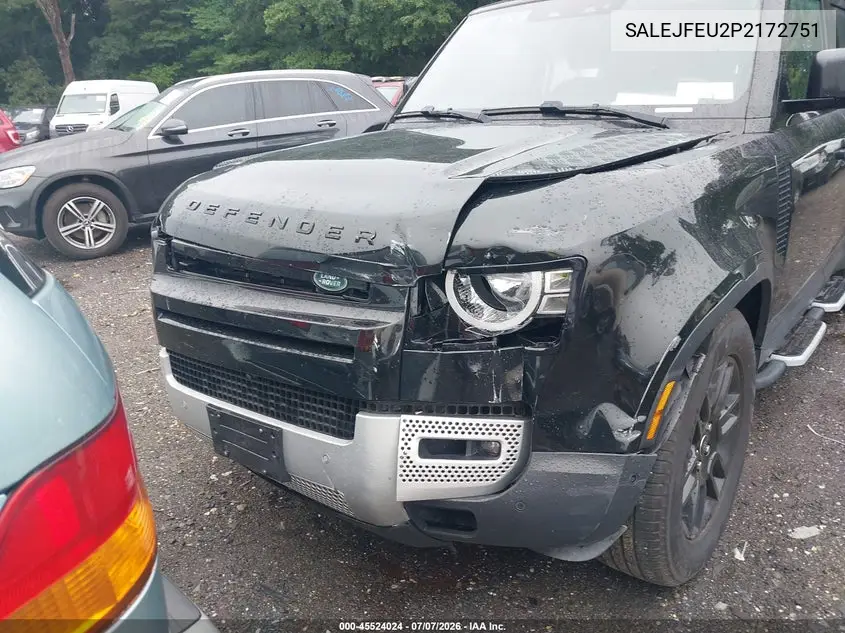 2023 Land Rover Defender 130 S VIN: SALEJFEU2P2172751 Lot: 45524024