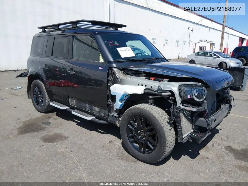 2023 Land Rover Defender 110 X-Dynamic Se VIN: SALE27EU5P2188977 Lot: 45568140