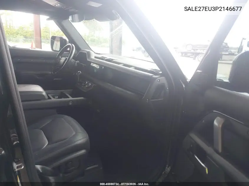 2023 Land Rover Defender 110 X-Dynamic Se VIN: SALE27EU3P2146677 Lot: 45598734