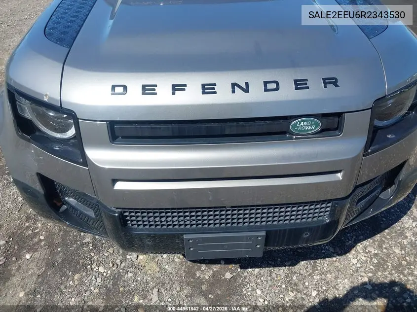 2024 Land Rover Defender 110 P400 X-Dynamic Se VIN: SALE2EEU6R2343530 Lot: 44961842