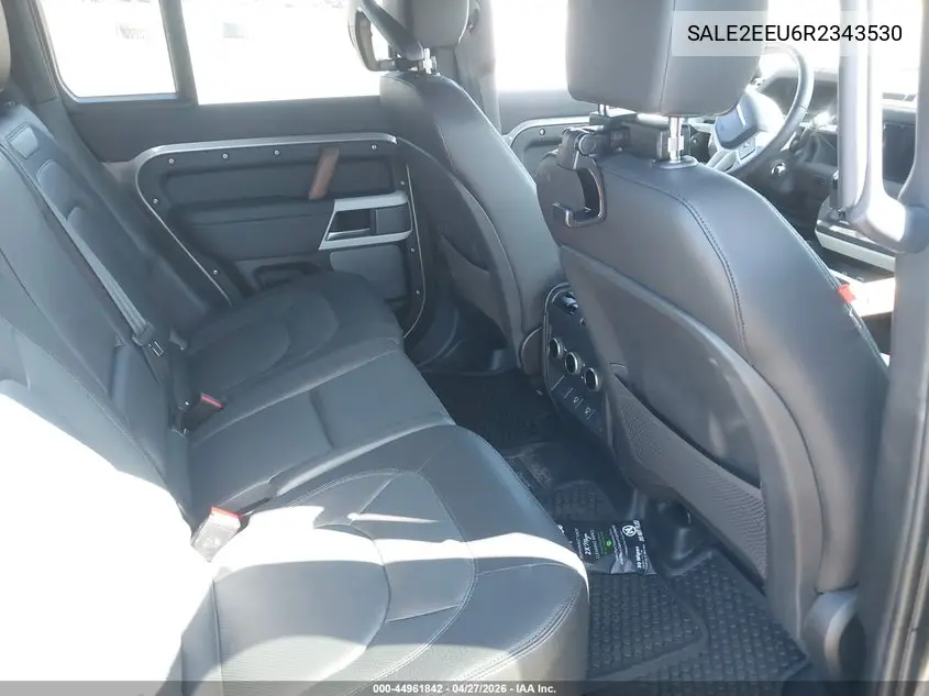 2024 Land Rover Defender 110 P400 X-Dynamic Se VIN: SALE2EEU6R2343530 Lot: 44961842