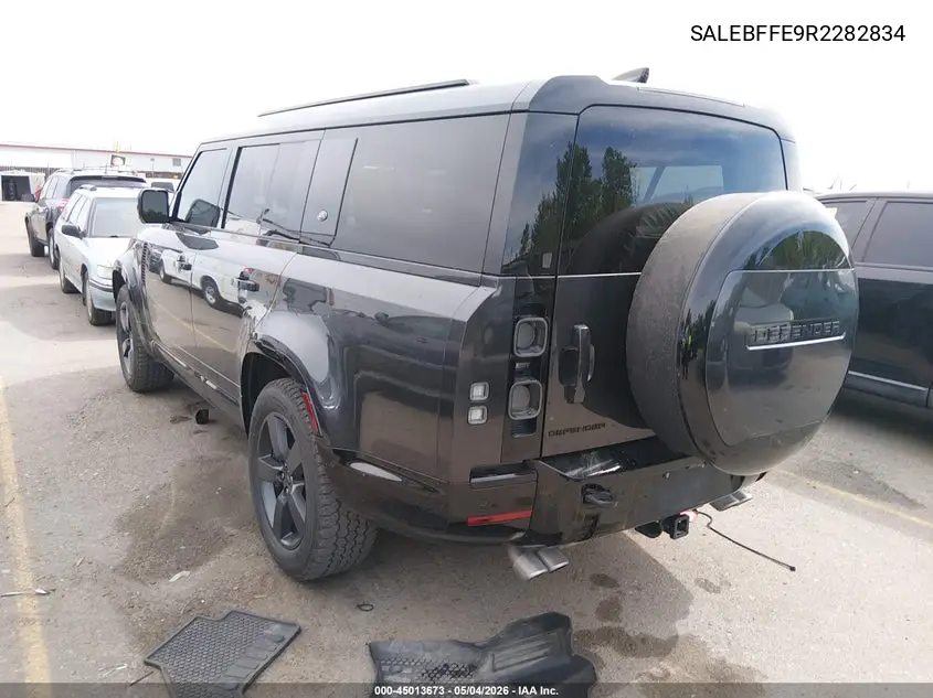 2024 Land Rover Defender 130 P500 V8 VIN: SALEBFFE9R2282834 Lot: 45013673