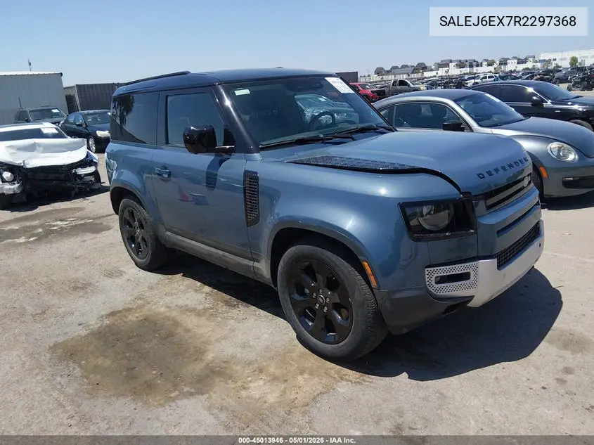 2024 Land Rover Defender 90 P300 S VIN: SALEJ6EX7R2297368 Lot: 45013946