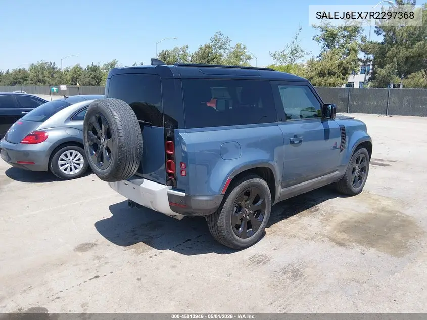 2024 Land Rover Defender 90 P300 S VIN: SALEJ6EX7R2297368 Lot: 45013946