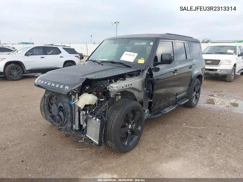 2024 Land Rover Defender 130 P400 S VIN: SALEJFEU3R2313314 Lot: 45428230
