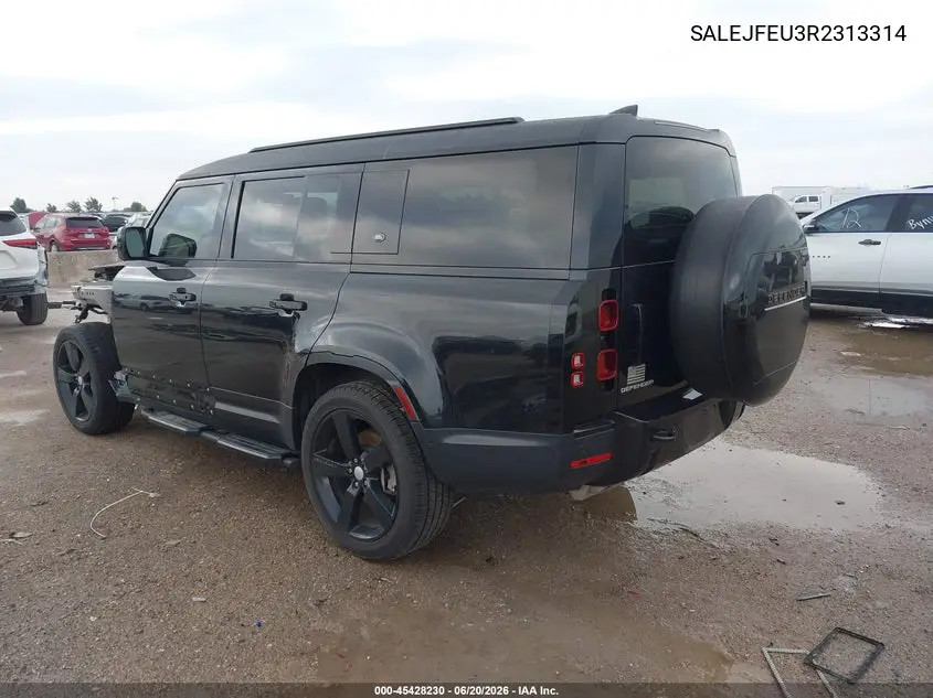 2024 Land Rover Defender 130 P400 S VIN: SALEJFEU3R2313314 Lot: 45428230