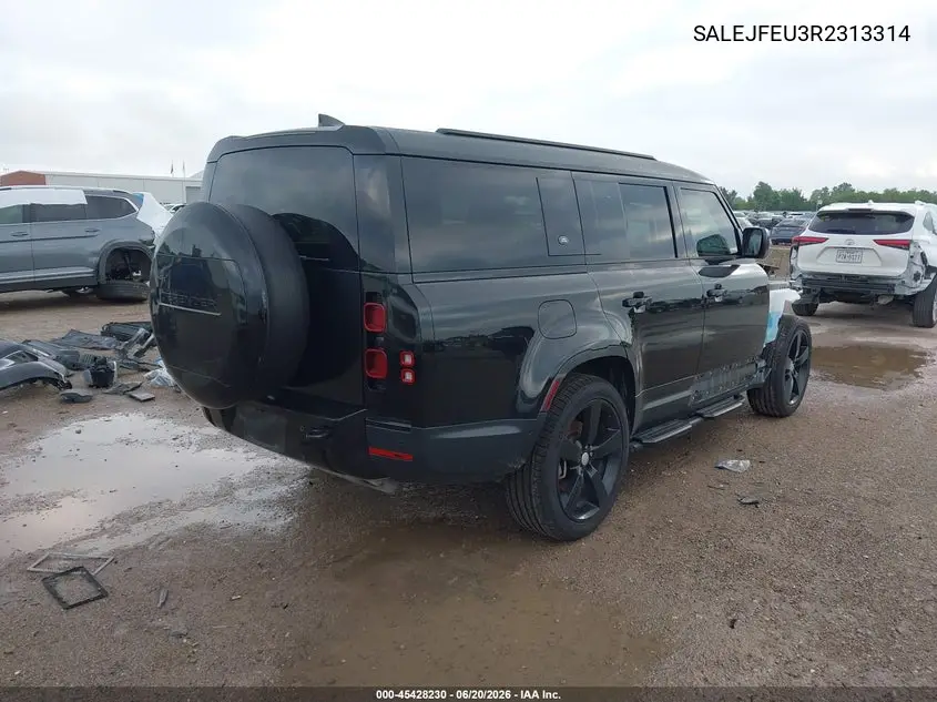 2024 Land Rover Defender 130 P400 S VIN: SALEJFEU3R2313314 Lot: 45428230