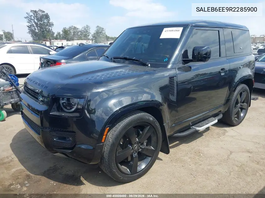 2024 Land Rover Defender 90 VIN: SALEB6EE9R2285796 Lot: 45508480
