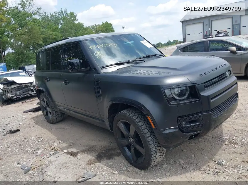2024 Land Rover Defender 110 P400 X-Dynamic Se VIN: SALE27EU9R2349799 Lot: 45553559