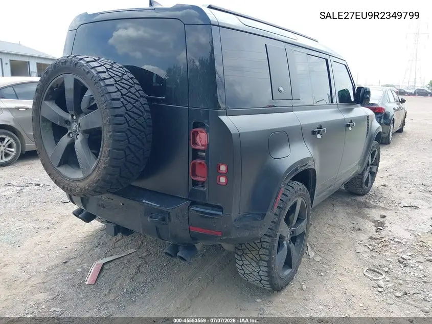 2024 Land Rover Defender 110 P400 X-Dynamic Se VIN: SALE27EU9R2349799 Lot: 45553559