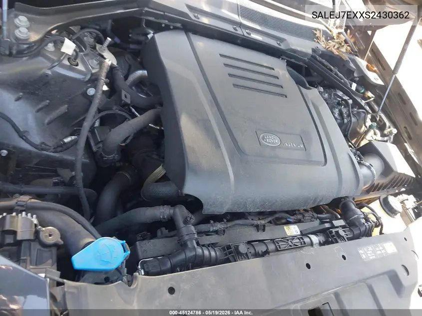 2025 Land Rover Defender 110 P300 VIN: SALEJ7EXXS2430362 Lot: 45124786