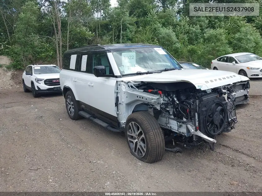 2025 Land Rover Defender 130 P400 X-Dynamic Se VIN: SALE2FEU1S2437908 Lot: 45406163