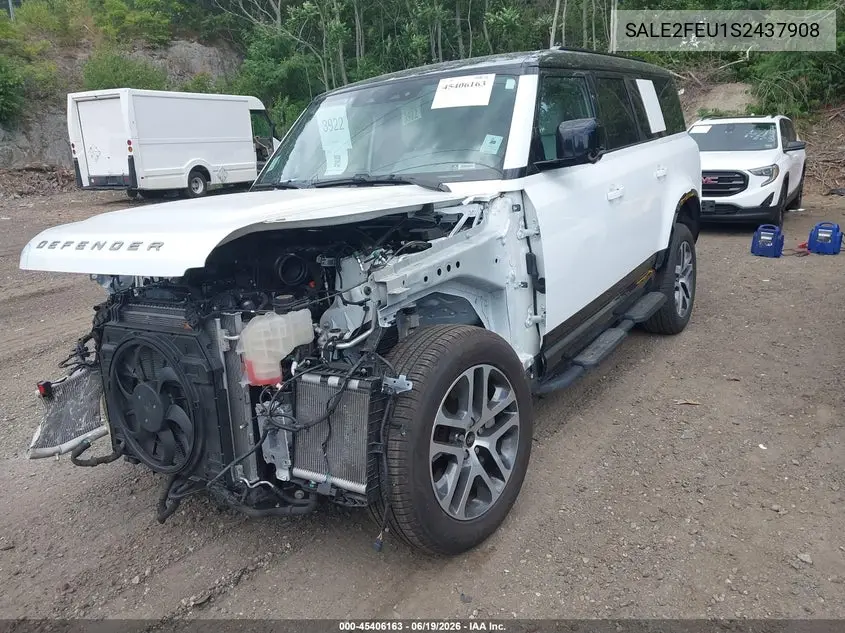 2025 Land Rover Defender 130 P400 X-Dynamic Se VIN: SALE2FEU1S2437908 Lot: 45406163