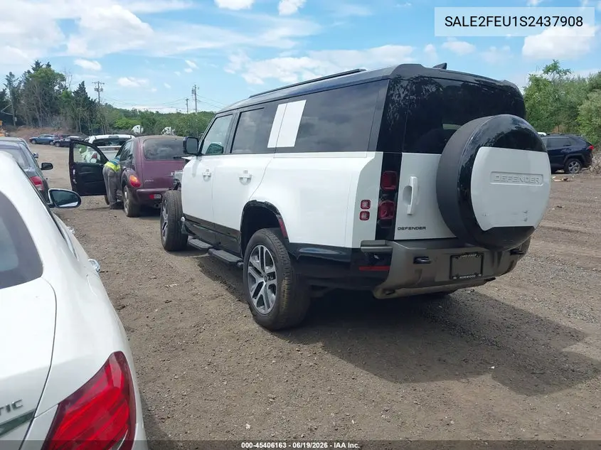 2025 Land Rover Defender 130 P400 X-Dynamic Se VIN: SALE2FEU1S2437908 Lot: 45406163