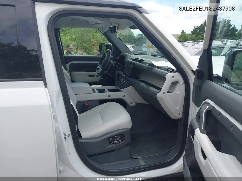 2025 Land Rover Defender 130 P400 X-Dynamic Se VIN: SALE2FEU1S2437908 Lot: 45406163