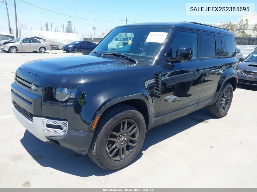 2025 Land Rover Defender 110 P300 VIN: SALEJEEX2S2385695 Lot: 45557643