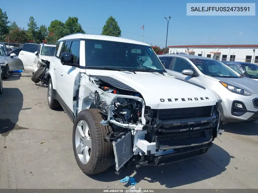 2025 Land Rover Defender 130 P300 S VIN: SALEJFFU0S2473591 Lot: 45653729