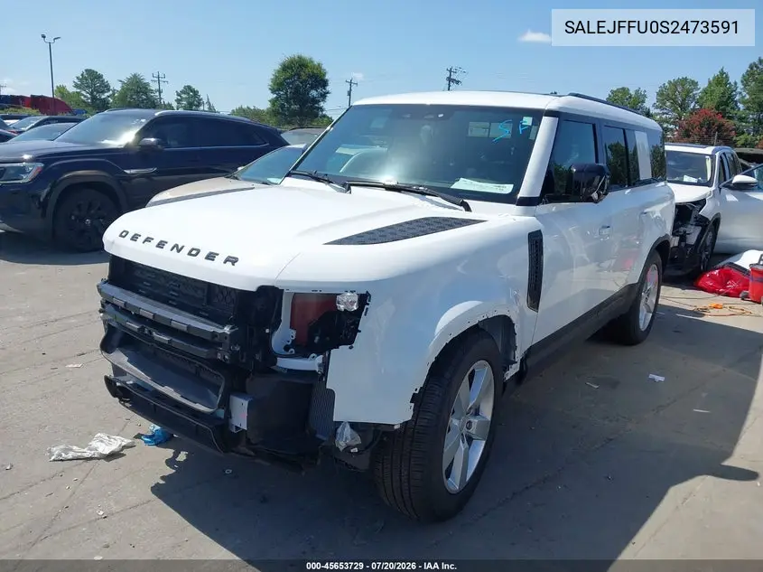 2025 Land Rover Defender 130 P300 S VIN: SALEJFFU0S2473591 Lot: 45653729