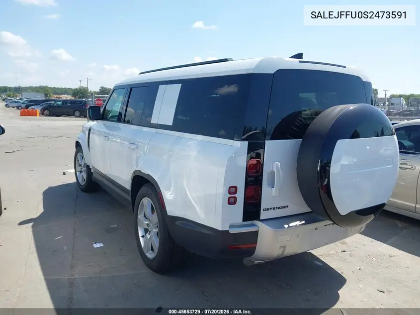 2025 Land Rover Defender 130 P300 S VIN: SALEJFFU0S2473591 Lot: 45653729