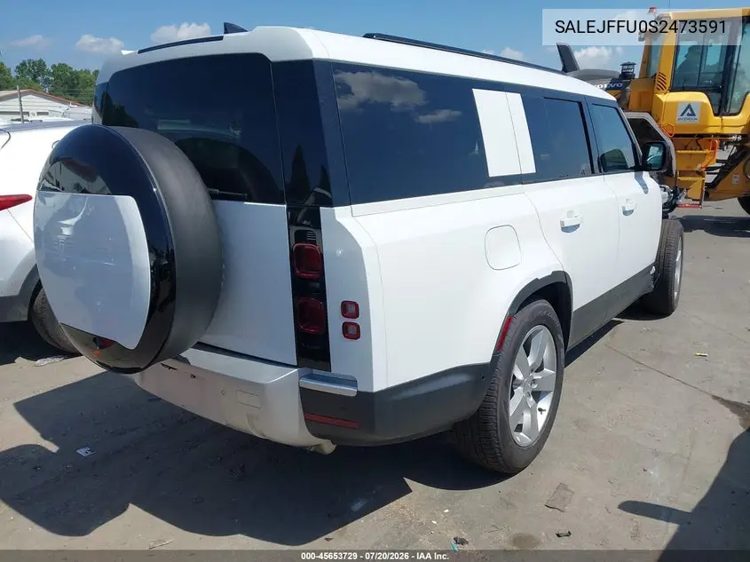 2025 Land Rover Defender 130 P300 S VIN: SALEJFFU0S2473591 Lot: 45653729