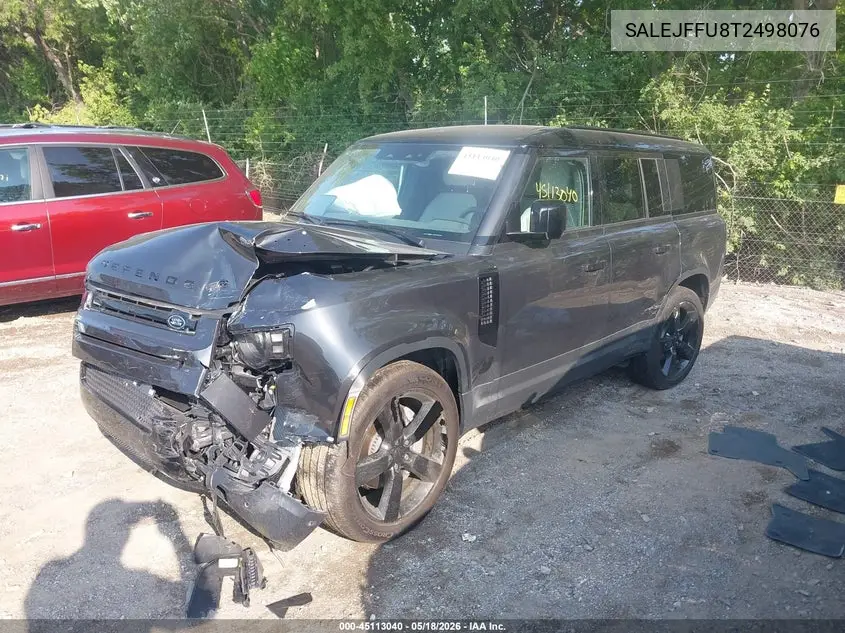 2026 Land Rover Defender P300 S VIN: SALEJFFU8T2498076 Lot: 45113040