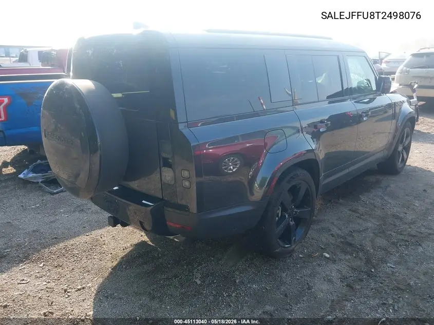 2026 Land Rover Defender P300 S VIN: SALEJFFU8T2498076 Lot: 45113040
