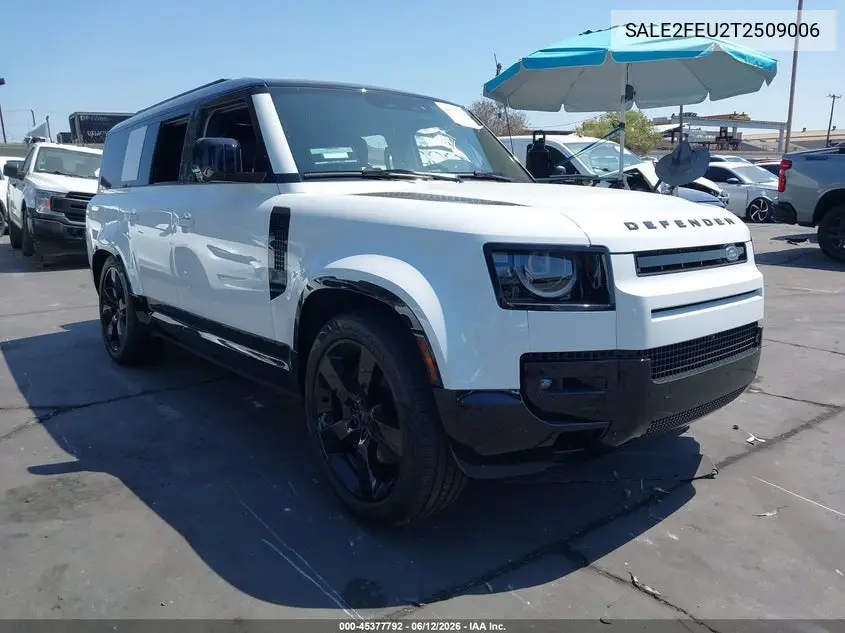 2026 Land Rover Defender P400 X-Dynamic Se VIN: SALE2FEU2T2509006 Lot: 45377792