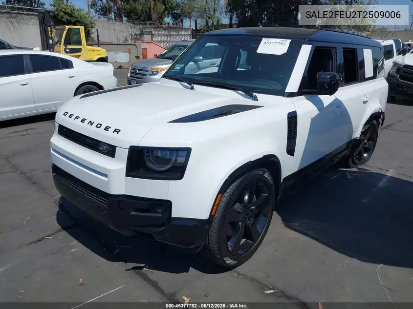 2026 Land Rover Defender P400 X-Dynamic Se VIN: SALE2FEU2T2509006 Lot: 45377792