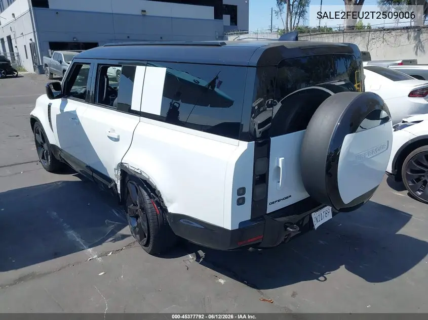 2026 Land Rover Defender P400 X-Dynamic Se VIN: SALE2FEU2T2509006 Lot: 45377792