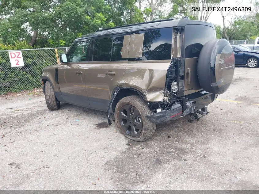 2026 Land Rover Defender P300 S VIN: SALEJ7EX4T2496309 Lot: 45466108